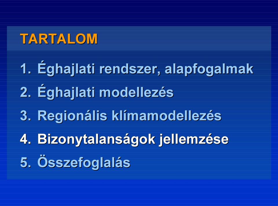 Éghajlati modellezés 3.