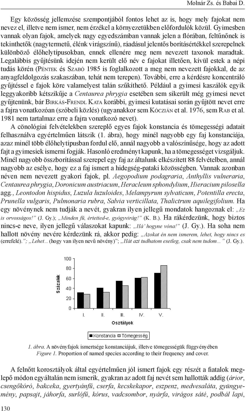 élőhelytípusokban, ennek ellenére meg nem nevezett taxonok maradtak.