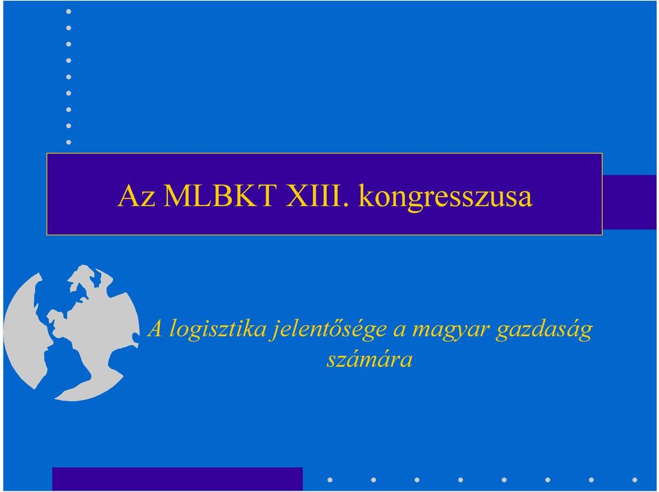 logisztika