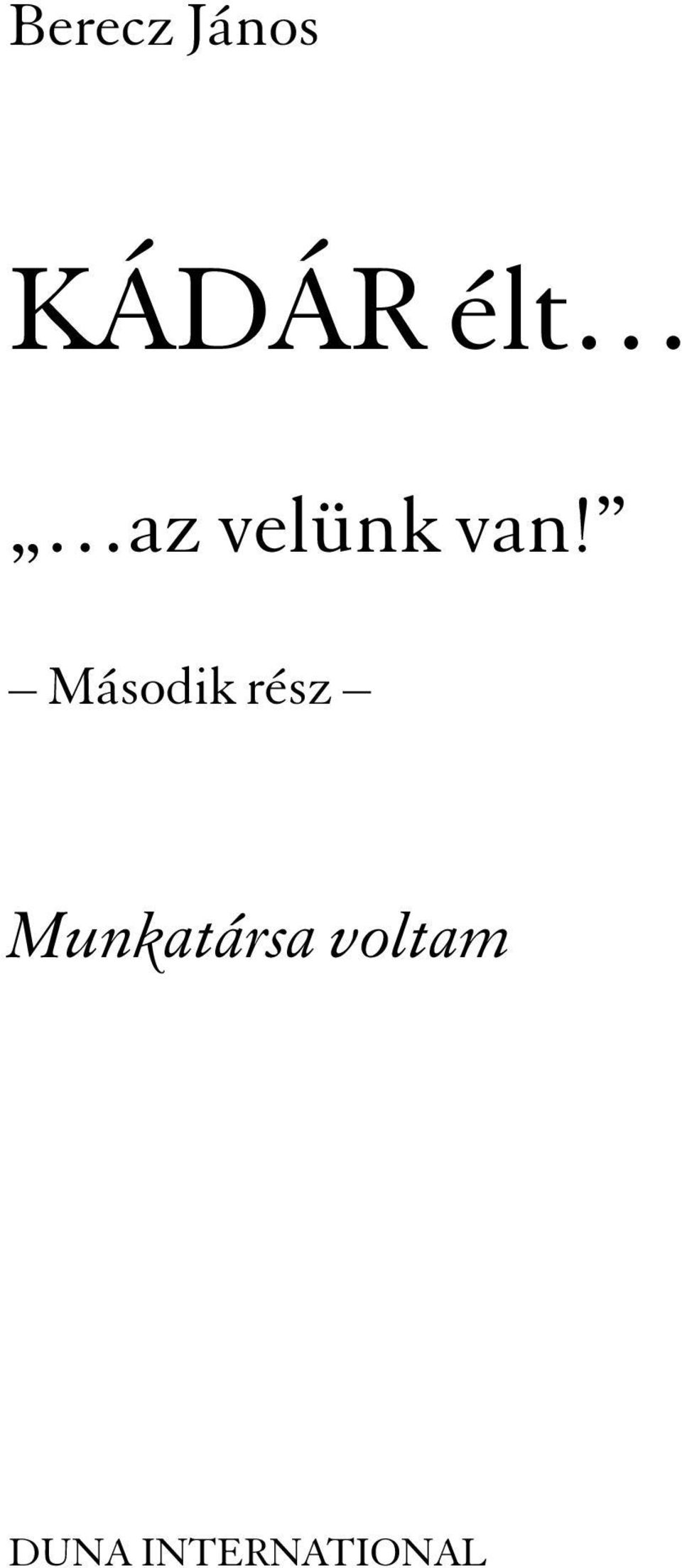 Második rész