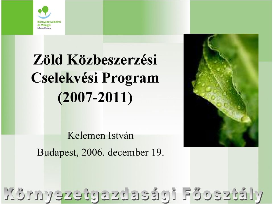 (2007-2011) Kelemen