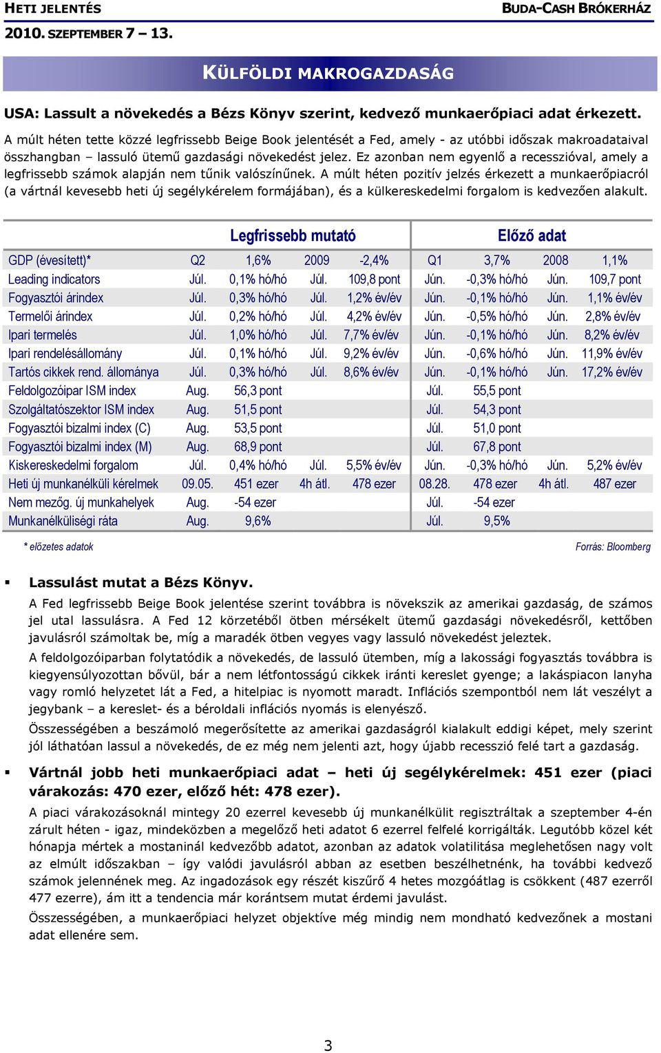 Ez azonban nem egyenlő a recesszióval, amely a legfrissebb számok alapján nem tűnik valószínűnek.