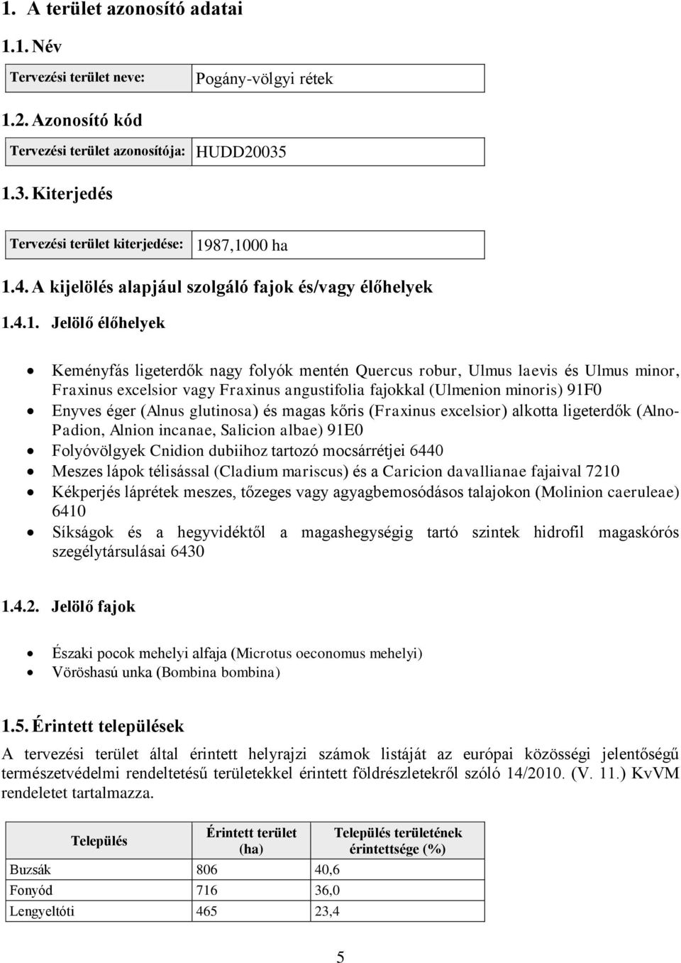 4.1. Jelölő élőhelyek Keményfás ligeterdők nagy folyók mentén Quercus robur, Ulmus laevis és Ulmus minor, Fraxinus excelsior vagy Fraxinus angustifolia fajokkal (Ulmenion minoris) 91F0 Enyves éger