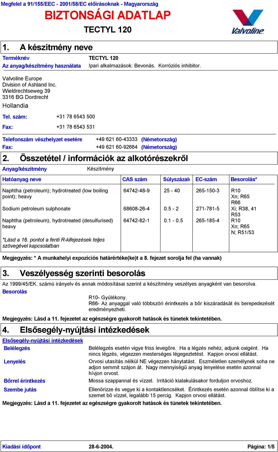 Korróziós inhibitor.