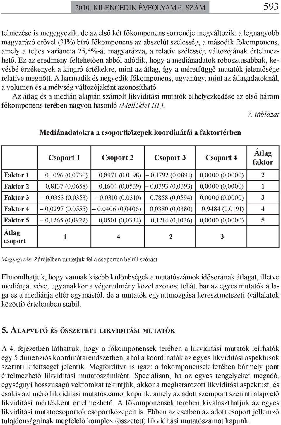 variancia 25,5%-á magyarázza, a relaív szélesség válozójának érelmezheő.