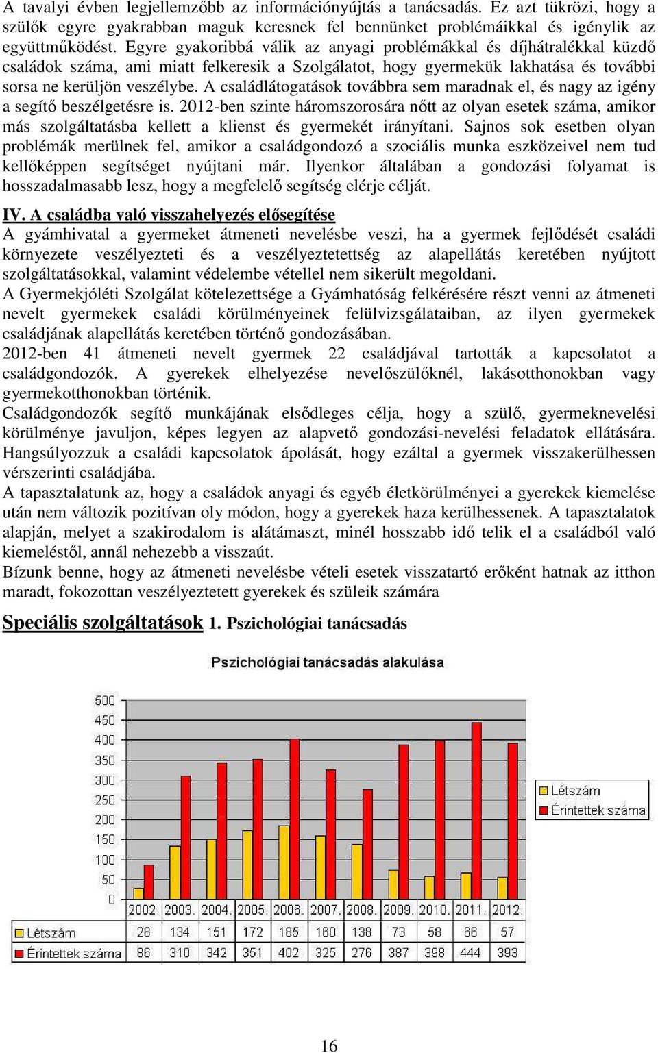 A családlátogatások továbbra sem maradnak el, és nagy az igény a segítő beszélgetésre is.