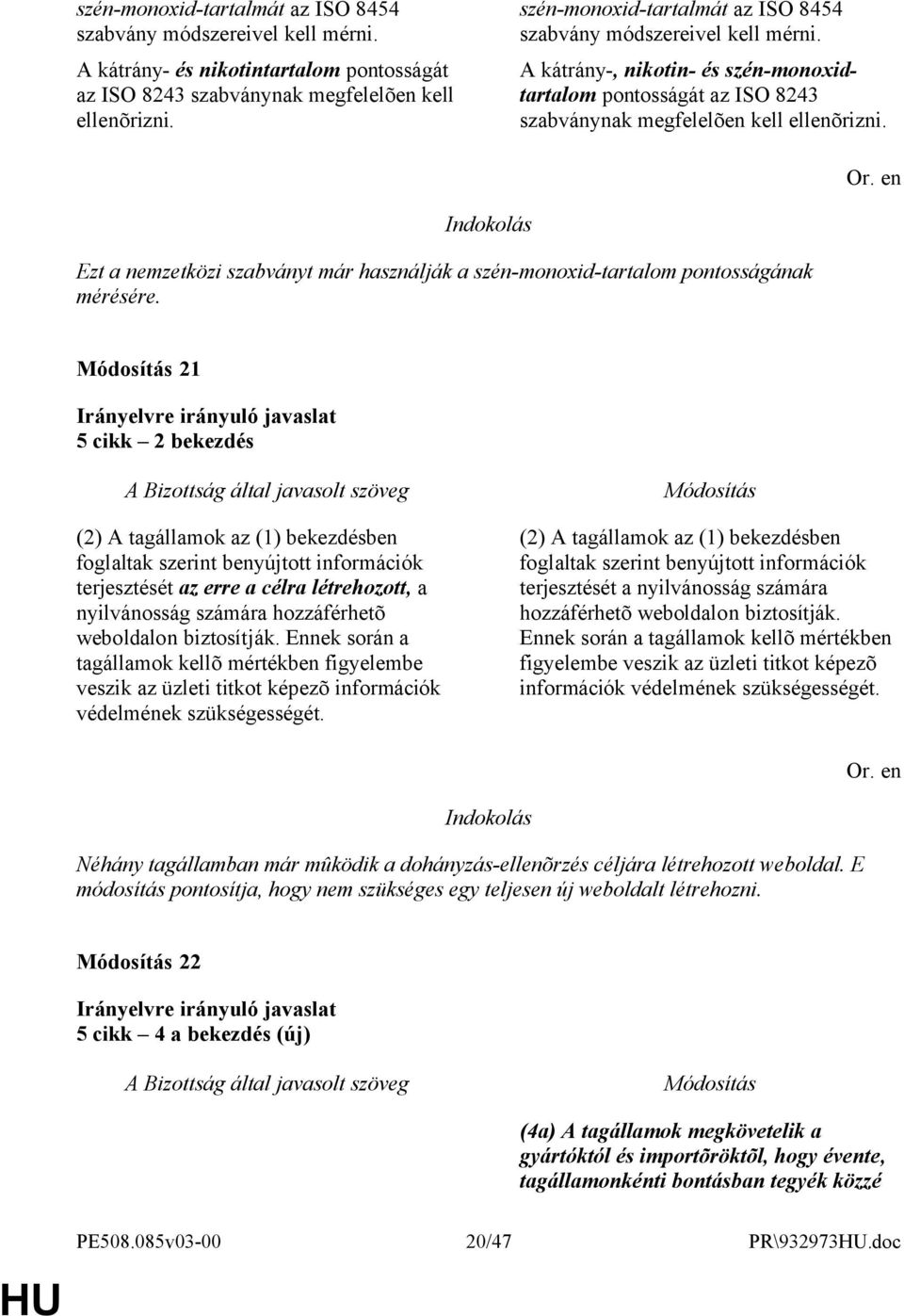 Ezt a nemzetközi szabványt már használják a szén-monoxid-tartalom pontosságának mérésére.