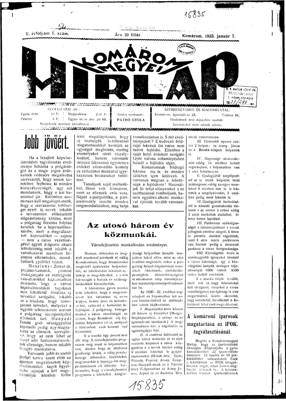 H lezjl képvielei gválzá eredé felrázá plgáráé mg jg érdeek védéére meglká é, hg k kee fejhee ki mide /ékeégé, g z ák, hg kár h- -mii! jár.