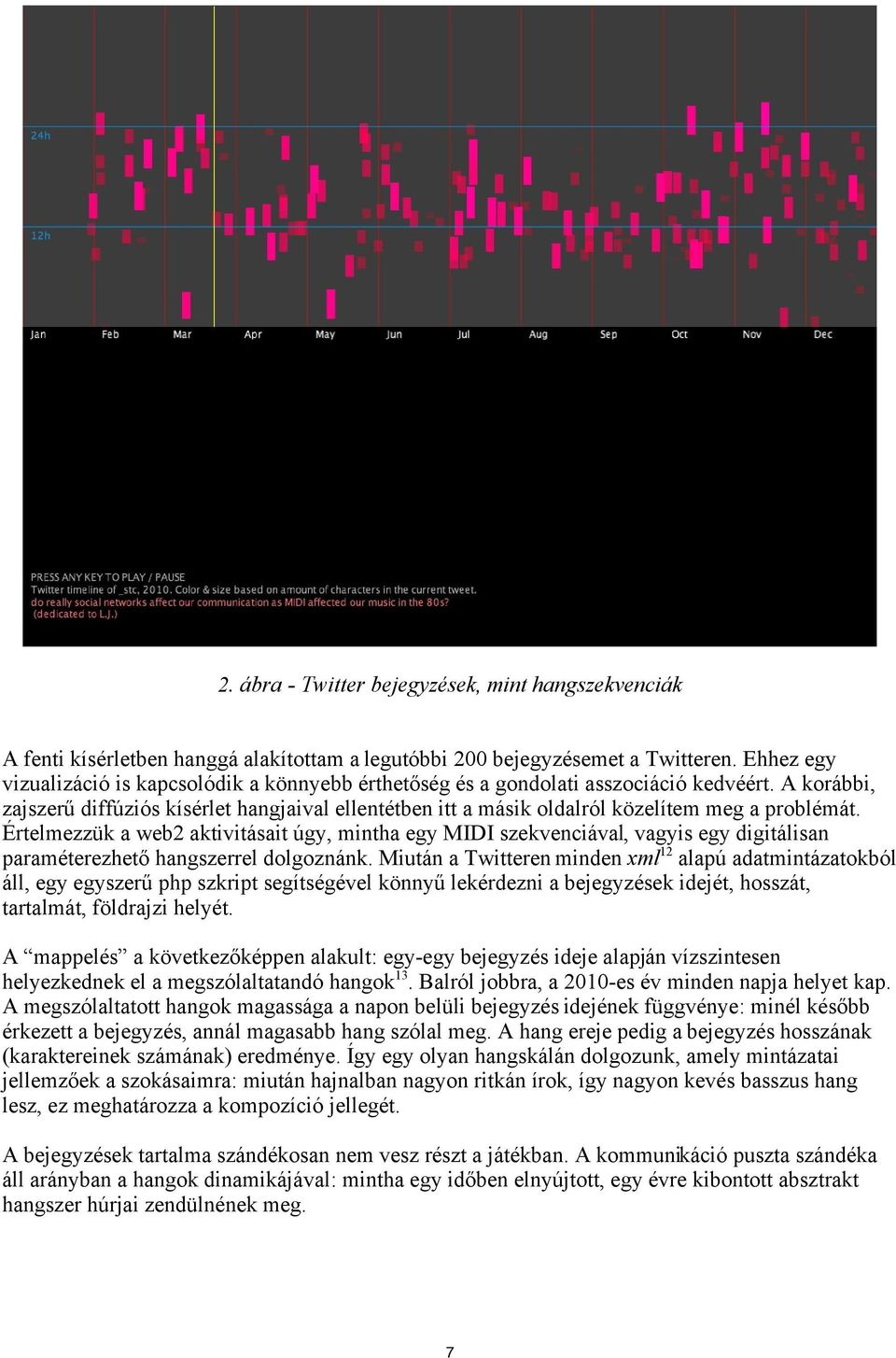 A korábbi, zajszerű diffúziós kísérlet hangjaival ellentétben itt a másik oldalról közelítem meg a problémát.