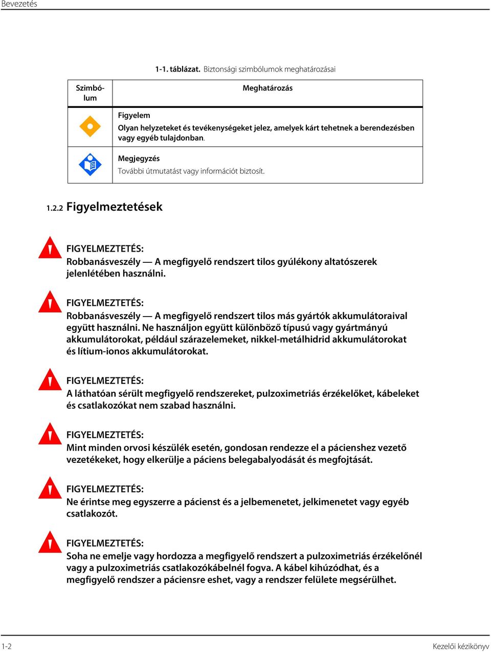 FIGYELMEZTETÉS: Robbanásveszély A megfigyelő rendszert tilos más gyártók akkumulátoraival együtt használni.