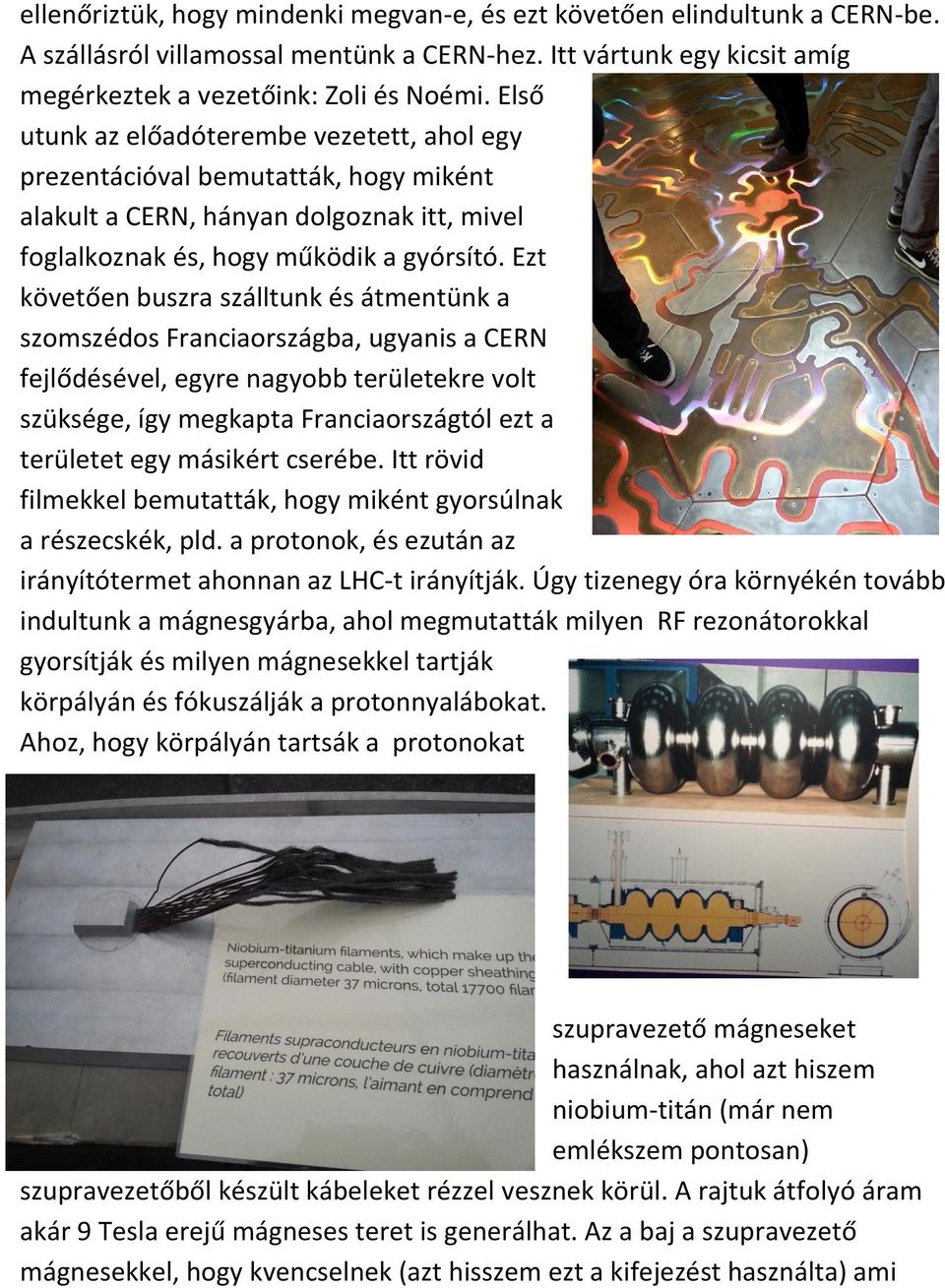 Ezt követően buszra szálltunk és átmentünk a szomszédos Franciaországba, ugyanis a CERN fejlődésével, egyre nagyobb területekre volt szüksége, így megkapta Franciaországtól ezt a területet egy