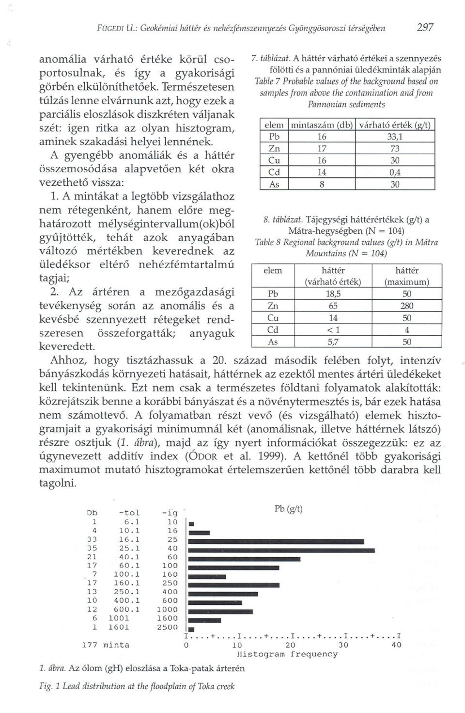 A gyengébb anomáliák és a háttér összemosódása alapvetoen két okra vezetheto vissza: 1.