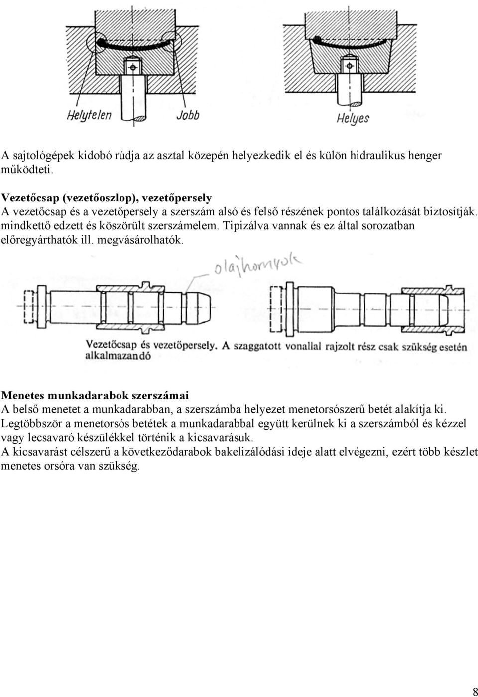 Tipizálva vannak és ez által sorozatban előregyárthatók ill. megvásárolhatók.