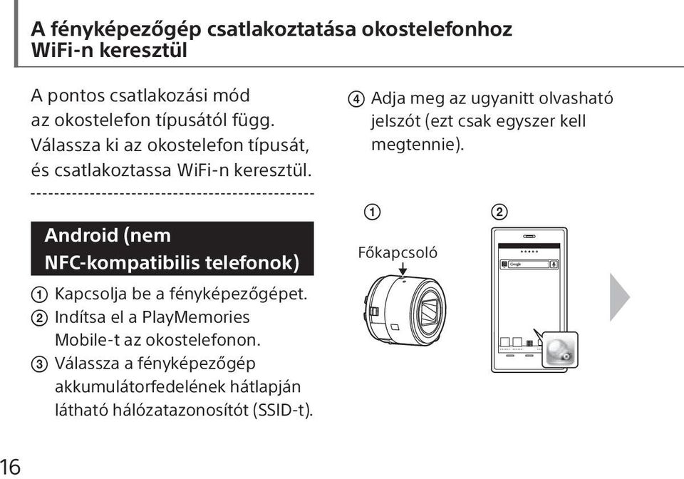 Adja meg az ugyanitt olvasható jelszót (ezt csak egyszer kell megtennie).