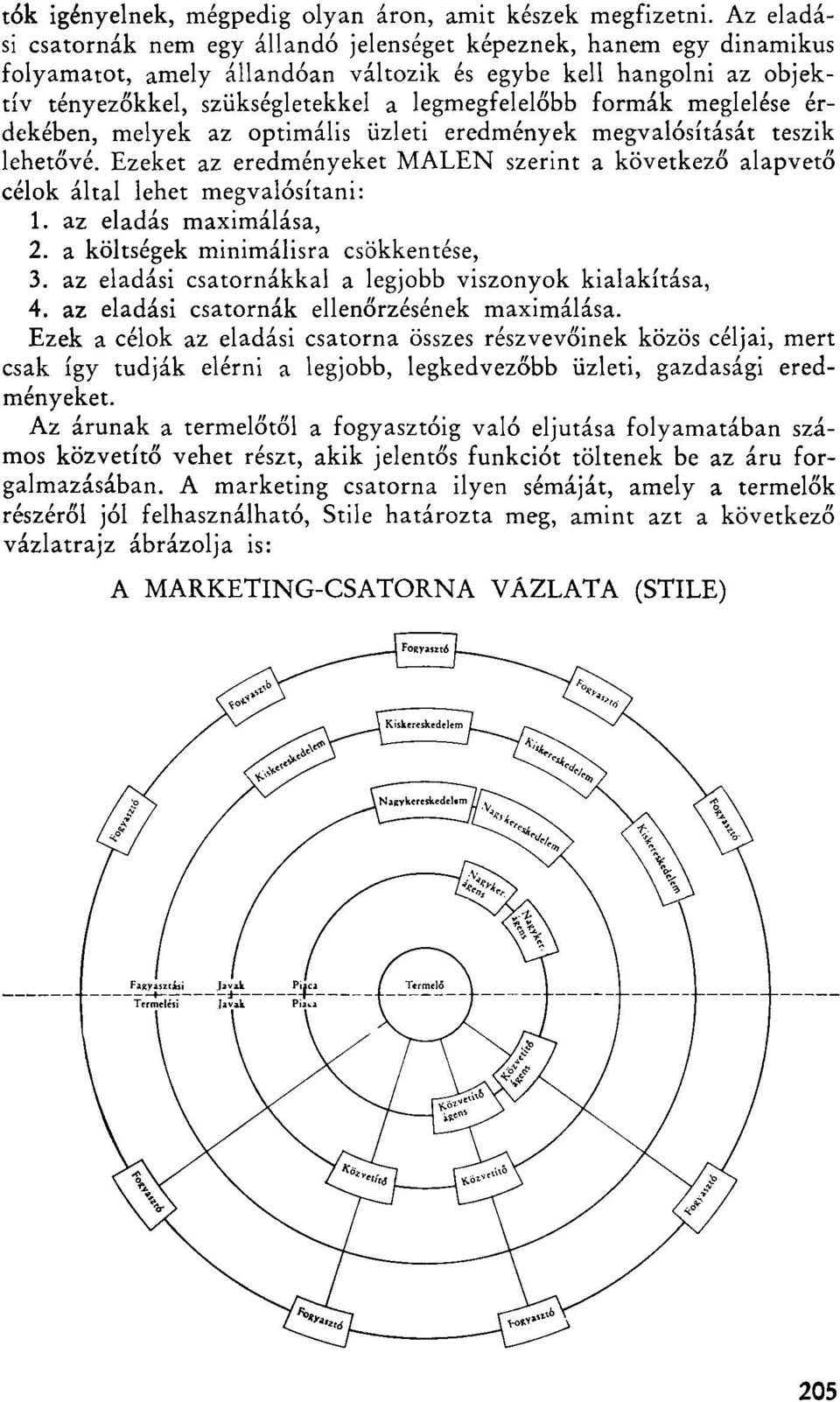 formák meglelése érdekében, melyek az optimális üzleti eredmények megvalósítását teszik lehetővé. Ezeket az eredményeket MALEN szerint a következő alapvető célok által lehet megvalósítani: 1.