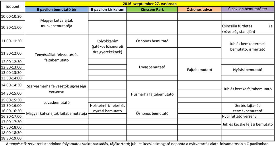 munkabemutatója Szarvasmarha felvezetők