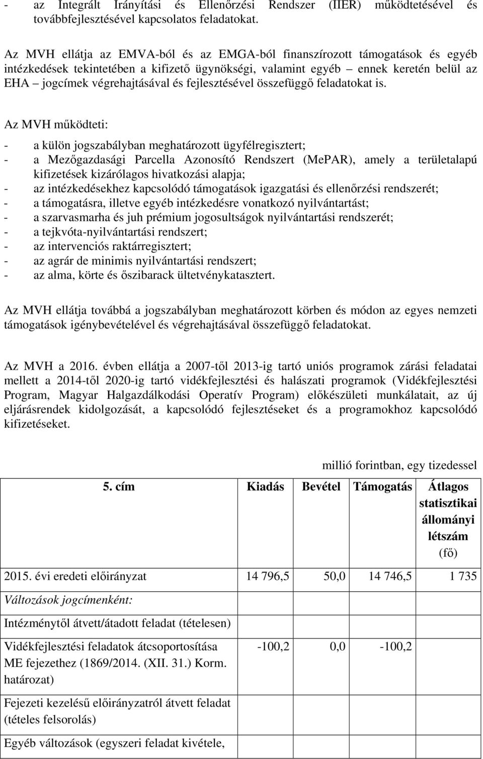 fejlesztésével összefüggő feladatokat is.