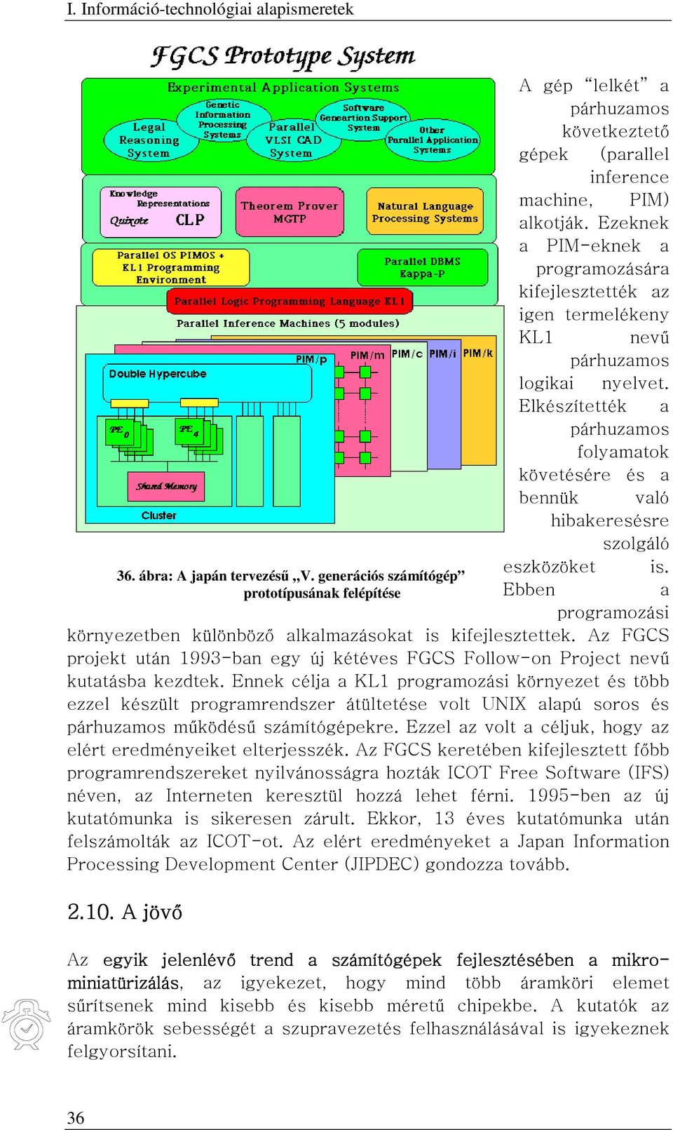 Ezeknek a PIM-eknek a programozására kifejlesztették az igen termelékeny KL1 nevű párhuzamos logikai nyelvet.