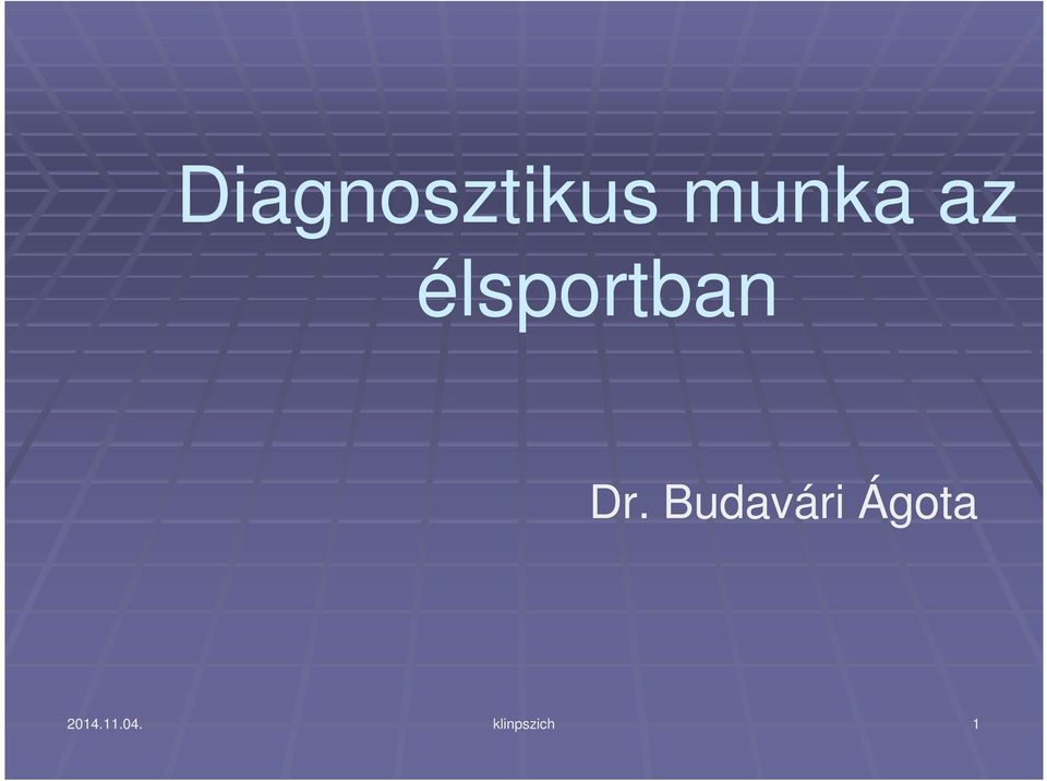 Budavári Ágota 2014.