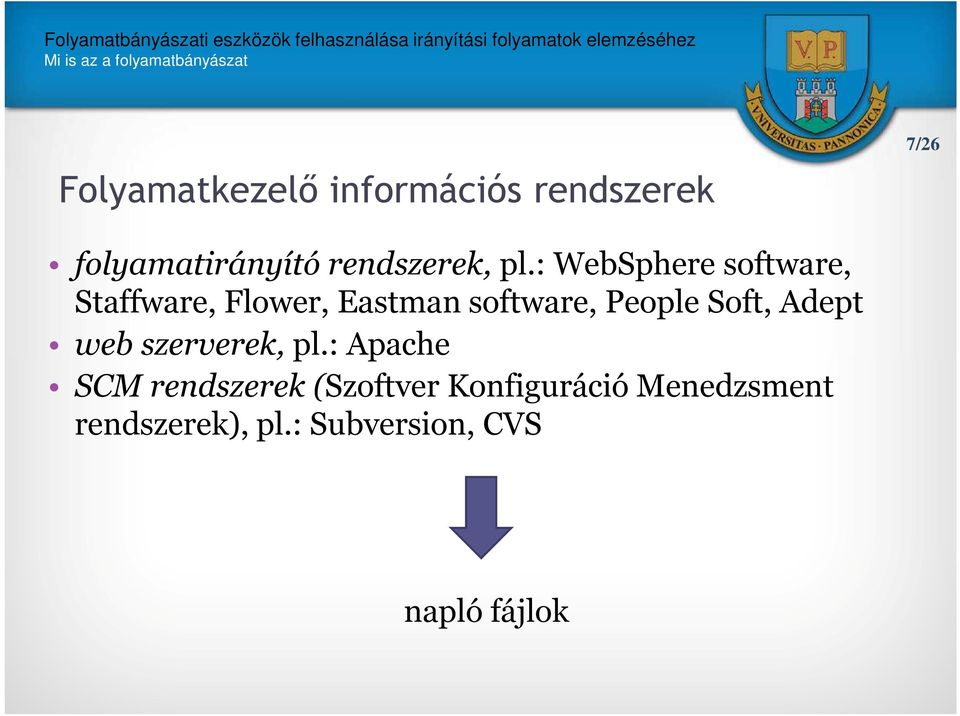 : WebSphere software, Staffware, Flower, Eastman software, People Soft,