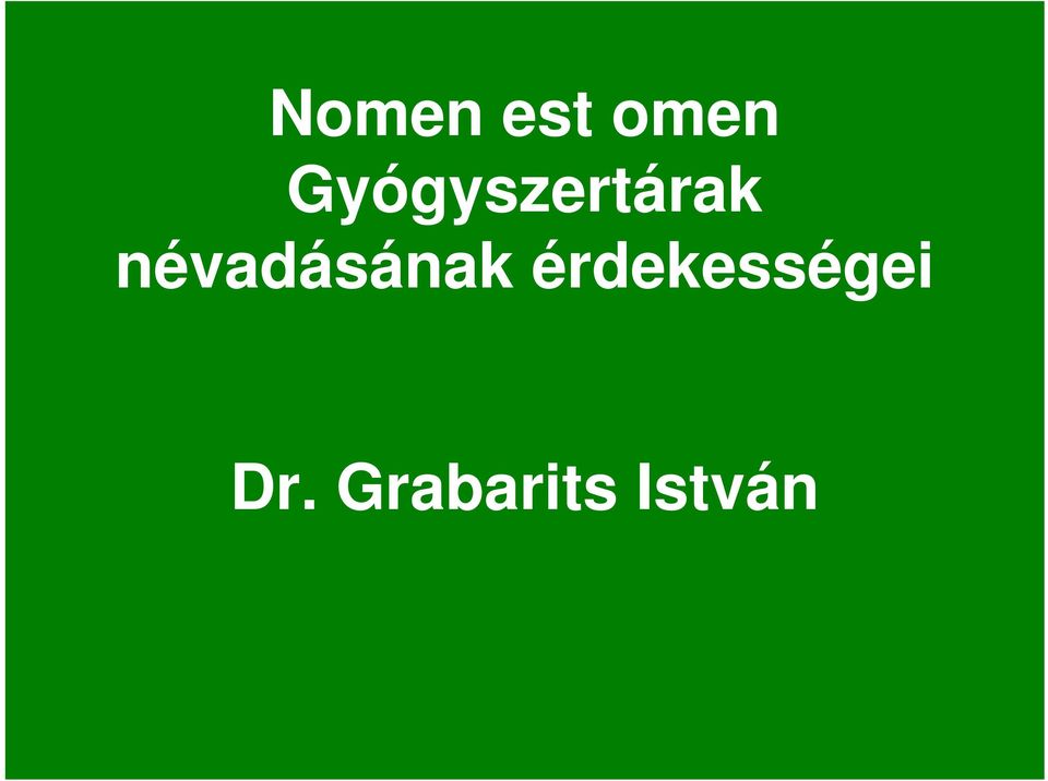 névadásának