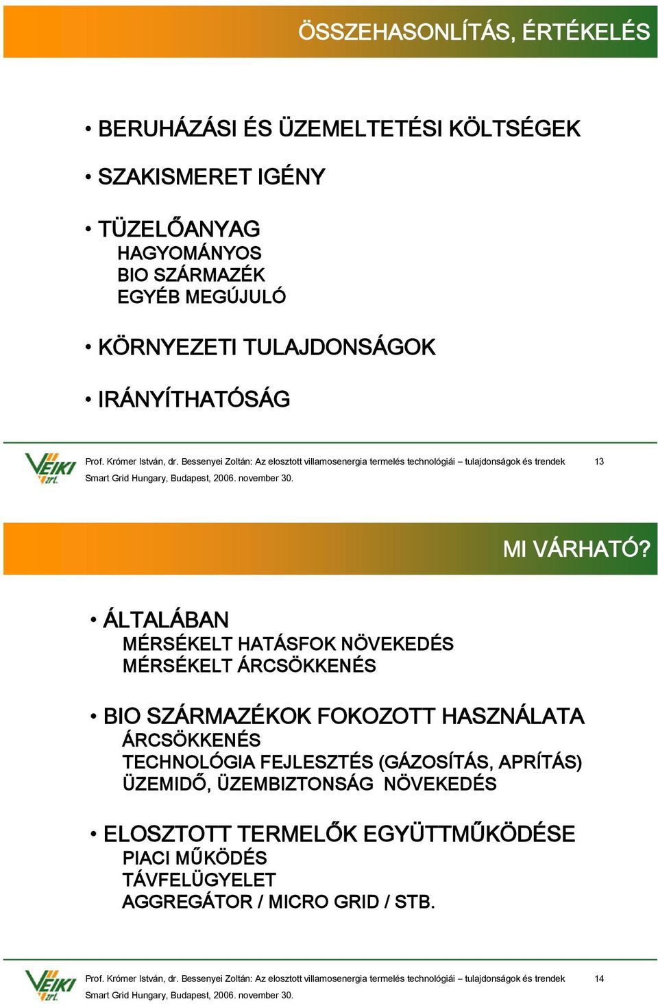 ÁLTALÁBAN MÉRSÉKELT HATÁSFOK NÖVEKEDÉS MÉRSÉKELT ÁRCSÖKKENÉS BIO SZÁRMAZÉKOK FOKOZOTT HASZNÁLATA ÁRCSÖKKENÉS