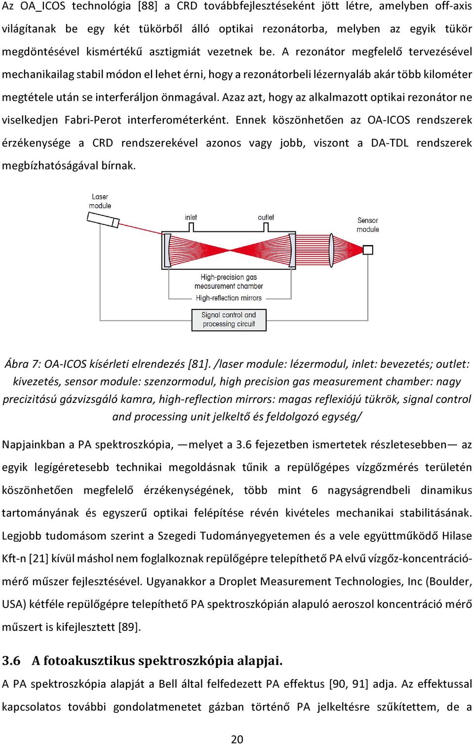 Azaz azt, hogy az alkalmazott optikai rezonátor ne viselkedjen Fabri-Perot interferométerként.