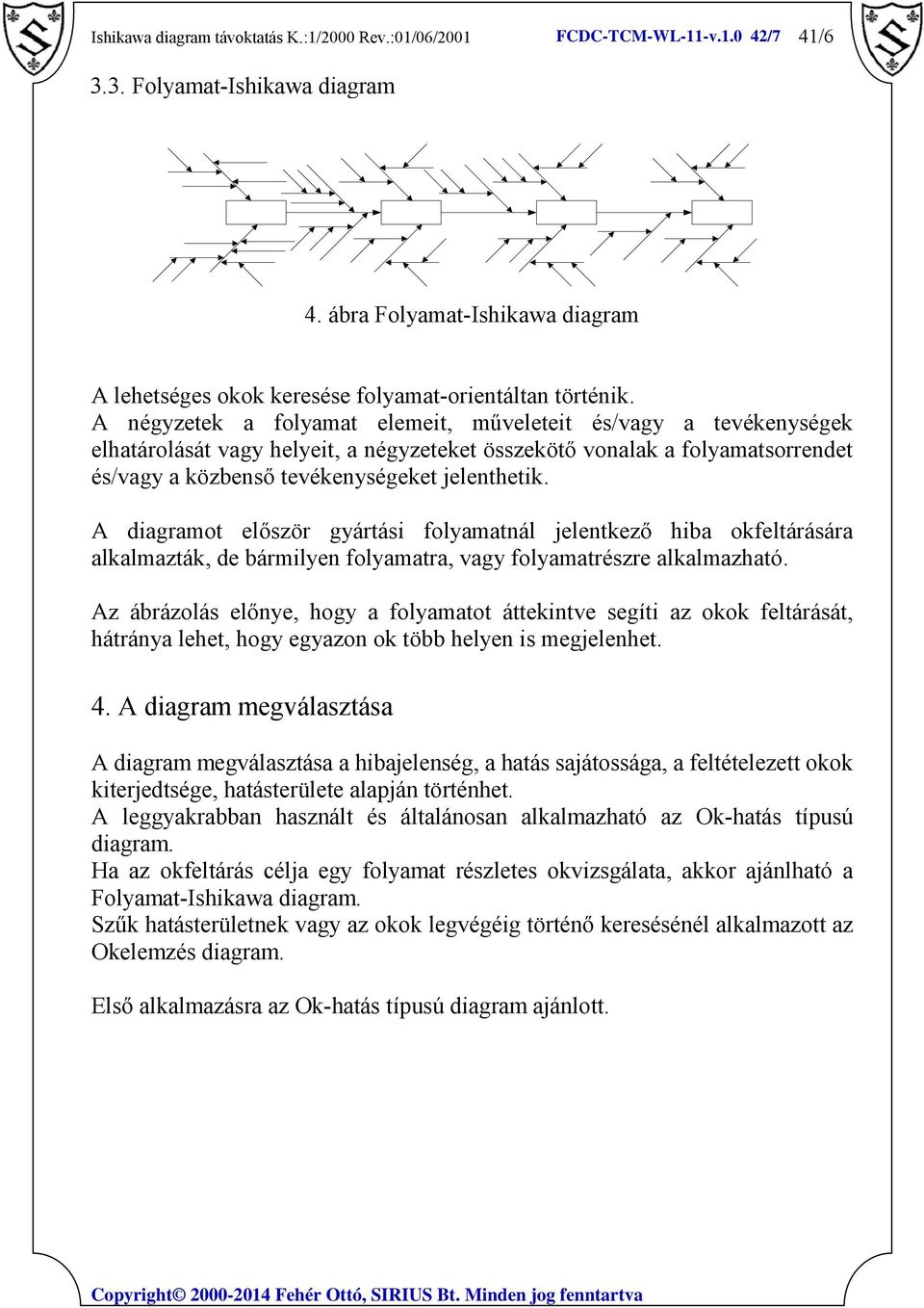A négyzetek a folyamat elemeit, műveleteit és/vagy a tevékenységek elhatárolását vagy helyeit, a négyzeteket összekötő vonalak a folyamatsorrendet és/vagy a közbenső tevékenységeket jelenthetik.