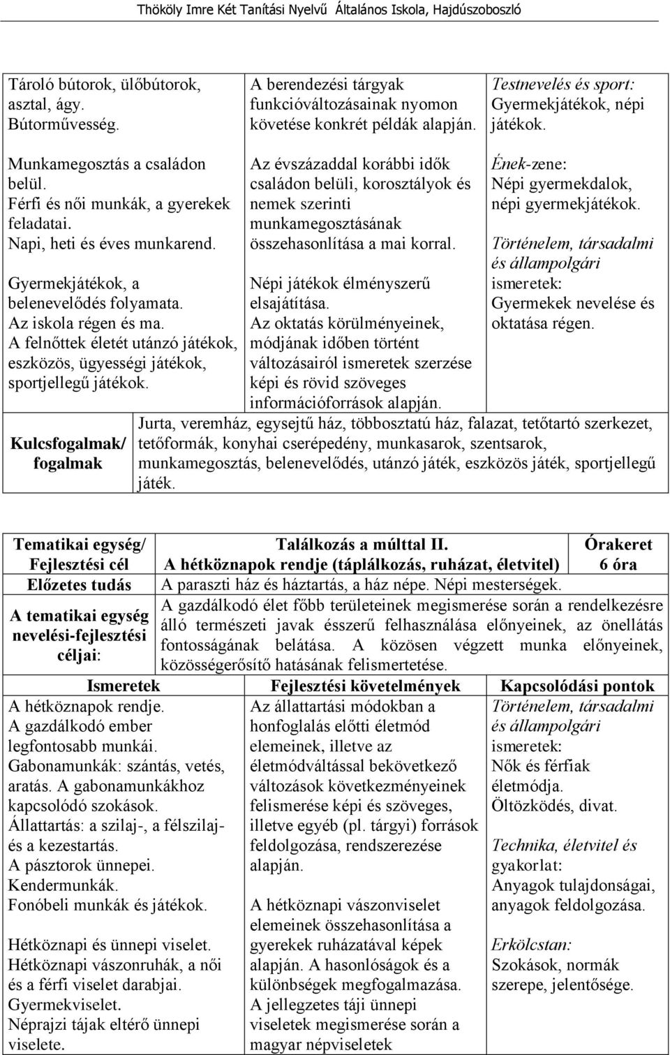 A felnőttek életét utánzó játékok, eszközös, ügyességi játékok, sportjellegű játékok.