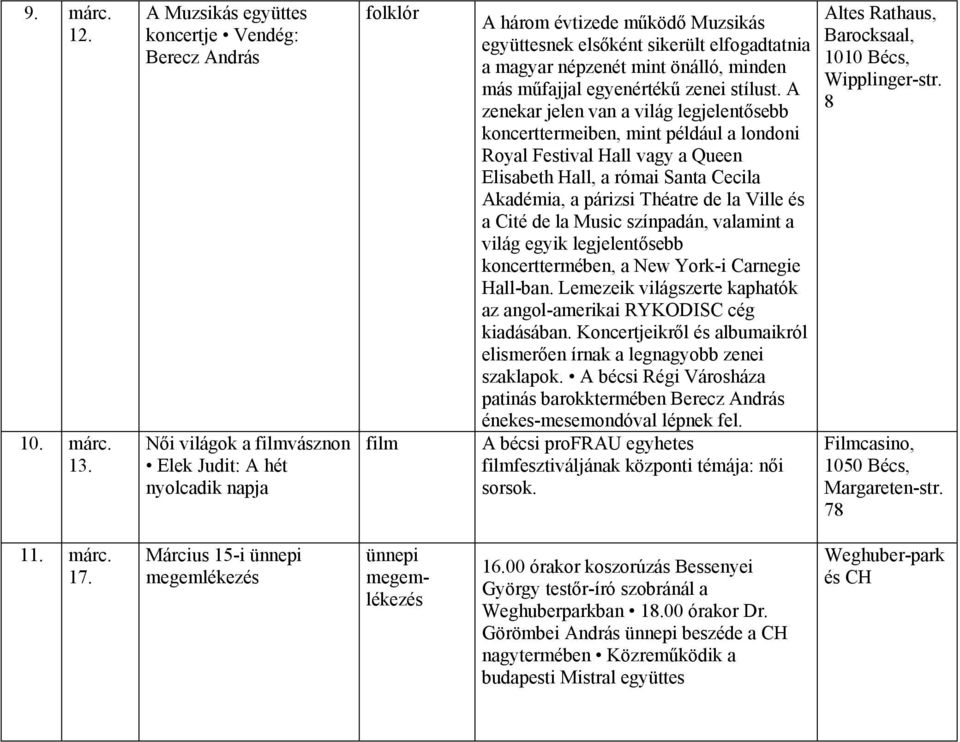 elfogadtatnia a magyar népzenét mint önálló, minden más műfajjal egyenértékű zenei stílust.