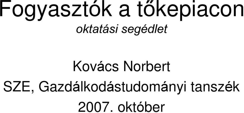 Norbert SZE,