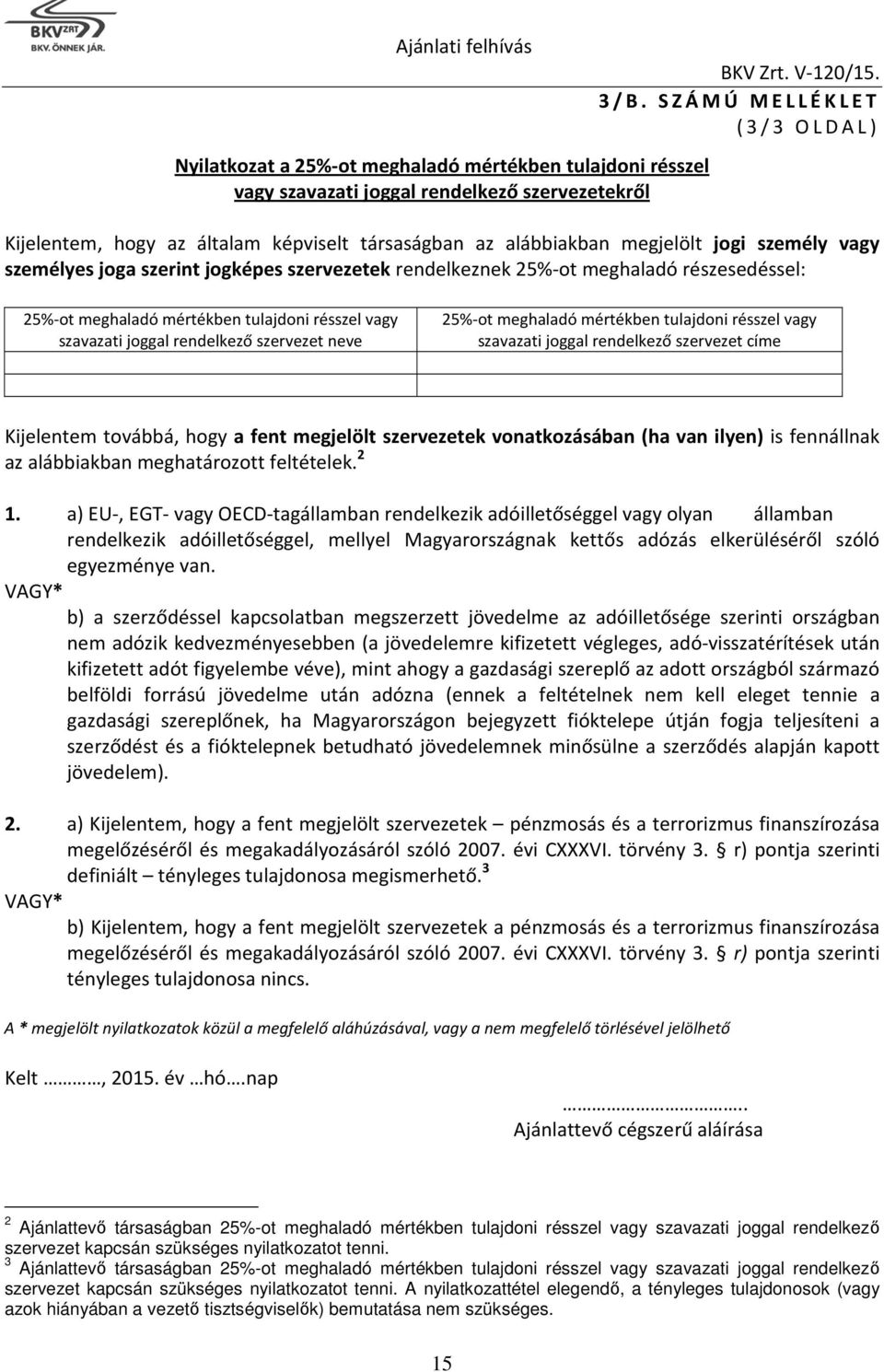 részesedéssel: 25%-ot meghaladó mértékben tulajdoni résszel vagy szavazati joggal rendelkező szervezet neve 25%-ot meghaladó mértékben tulajdoni résszel vagy szavazati joggal rendelkező szervezet