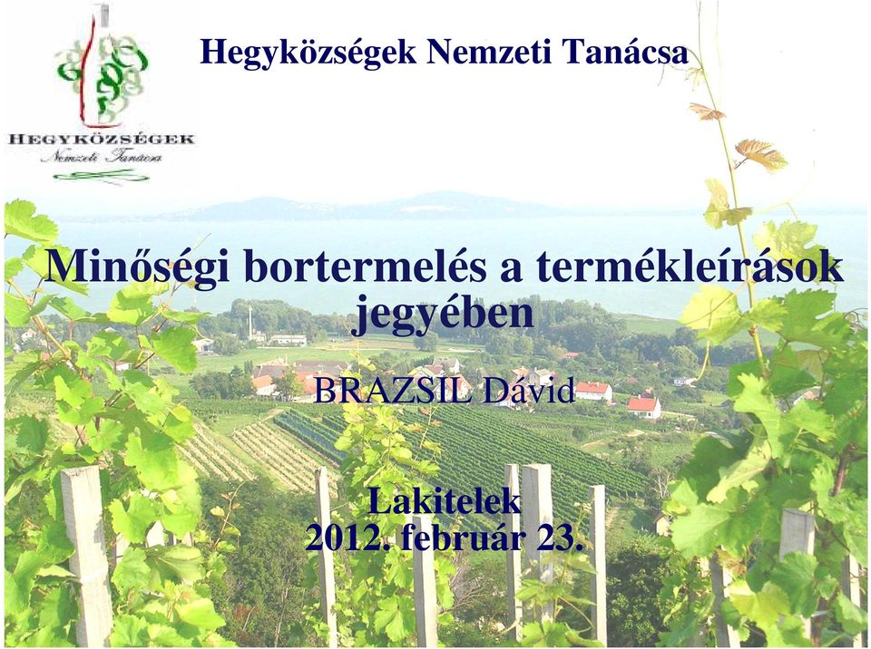 termékleírások jegyében