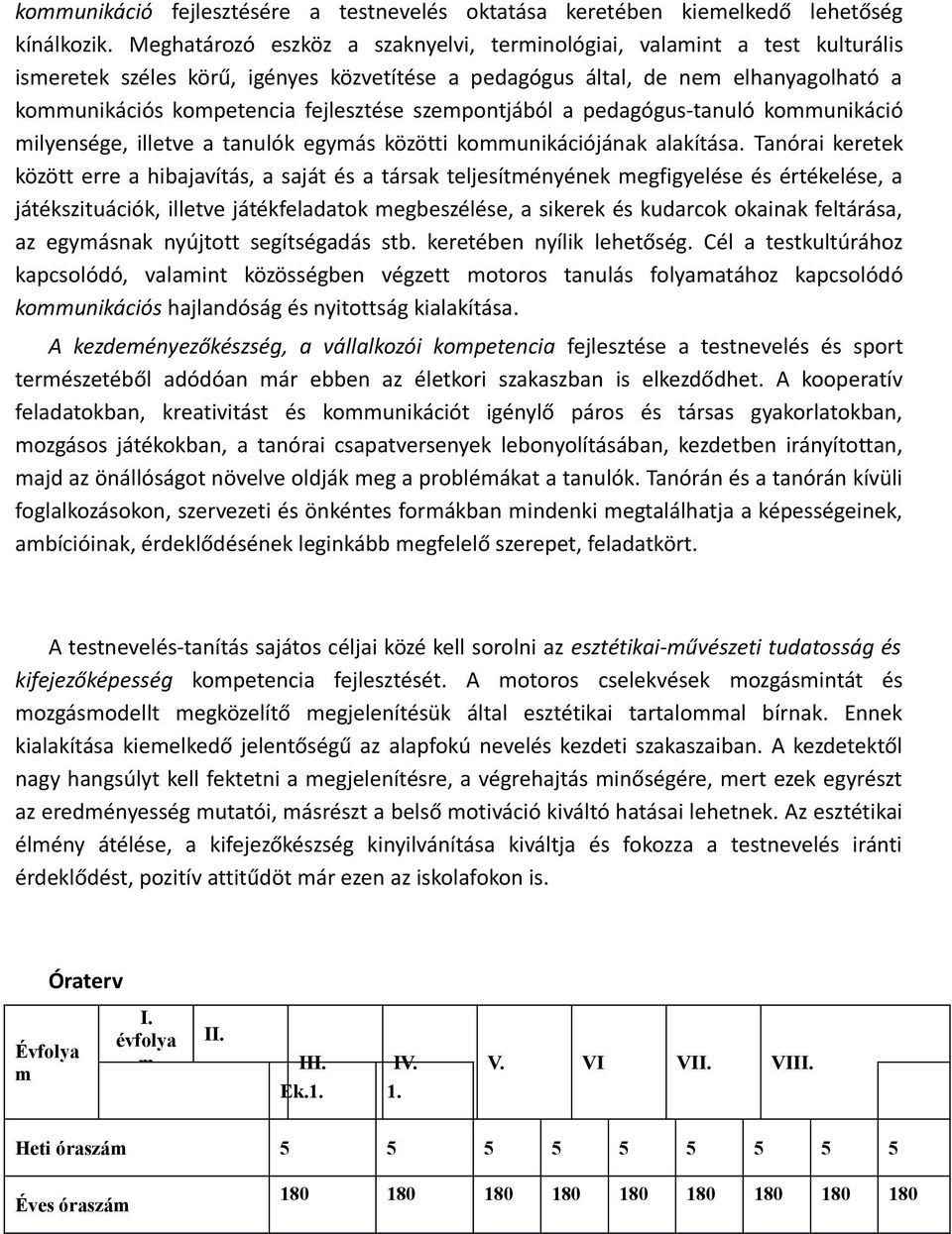 szempontjából a pedagógus-tanuló kommunikáció milyensége, illetve a tanulók egymás közötti kommunikációjának alakítása.