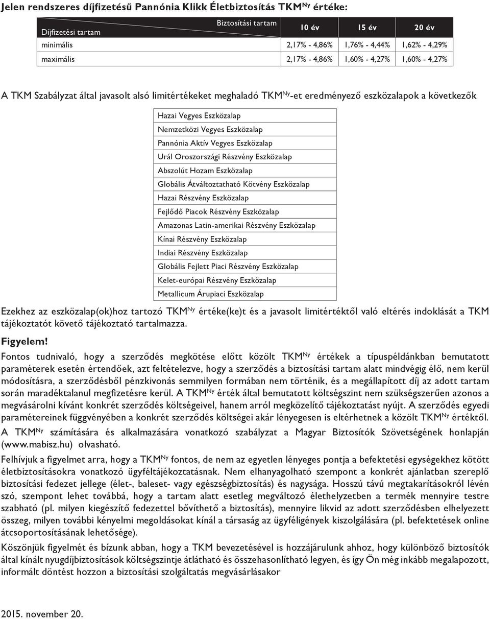 Pannónia Aktív Vegyes Eszközalap Urál Oroszországi Részvény Eszközalap Abszolút Hozam Eszközalap Globális Átváltoztatható Kötvény Eszközalap Hazai Részvény Eszközalap Fejlődő Piacok Részvény