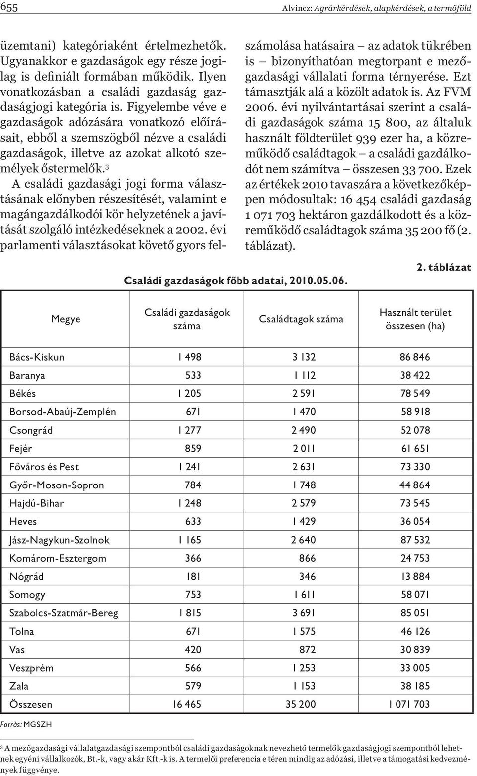 Figyelembe véve e gazdaságok adózására vonatkozó előírásait, ebből a szemszögből nézve a családi gazdaságok, illetve az azokat alkotó személyek őstermelők.