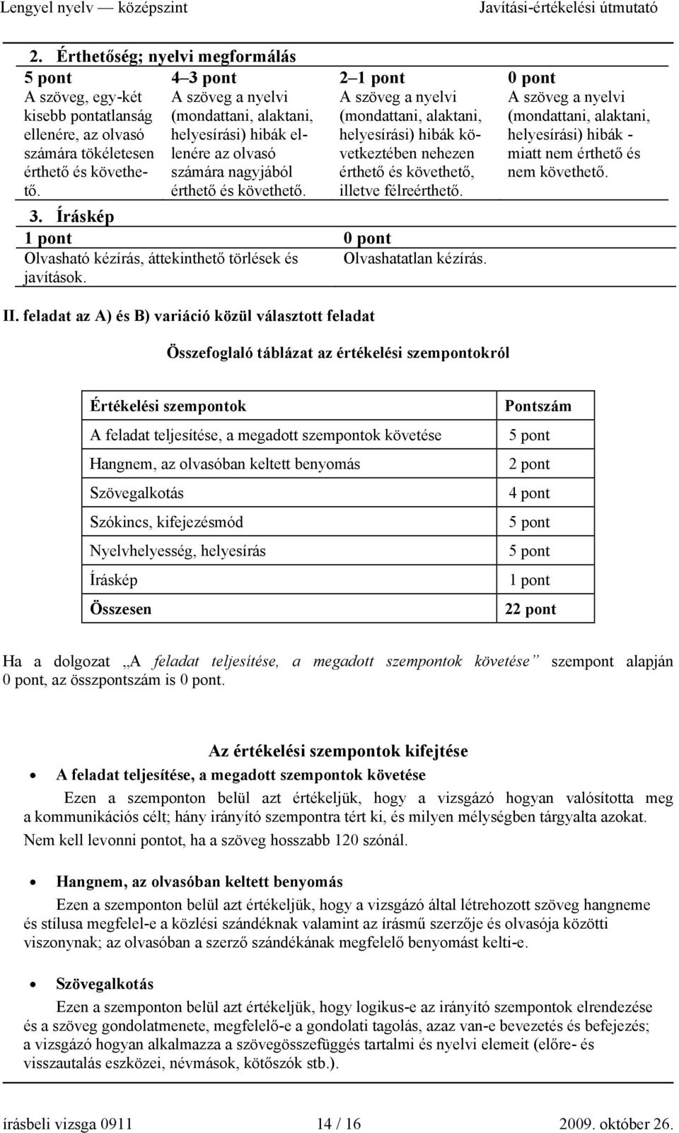 A szöveg a nyelvi (mondattani, alaktani, helyesírási) hibák következtében nehezen érthető és követhető, illetve félreérthető.