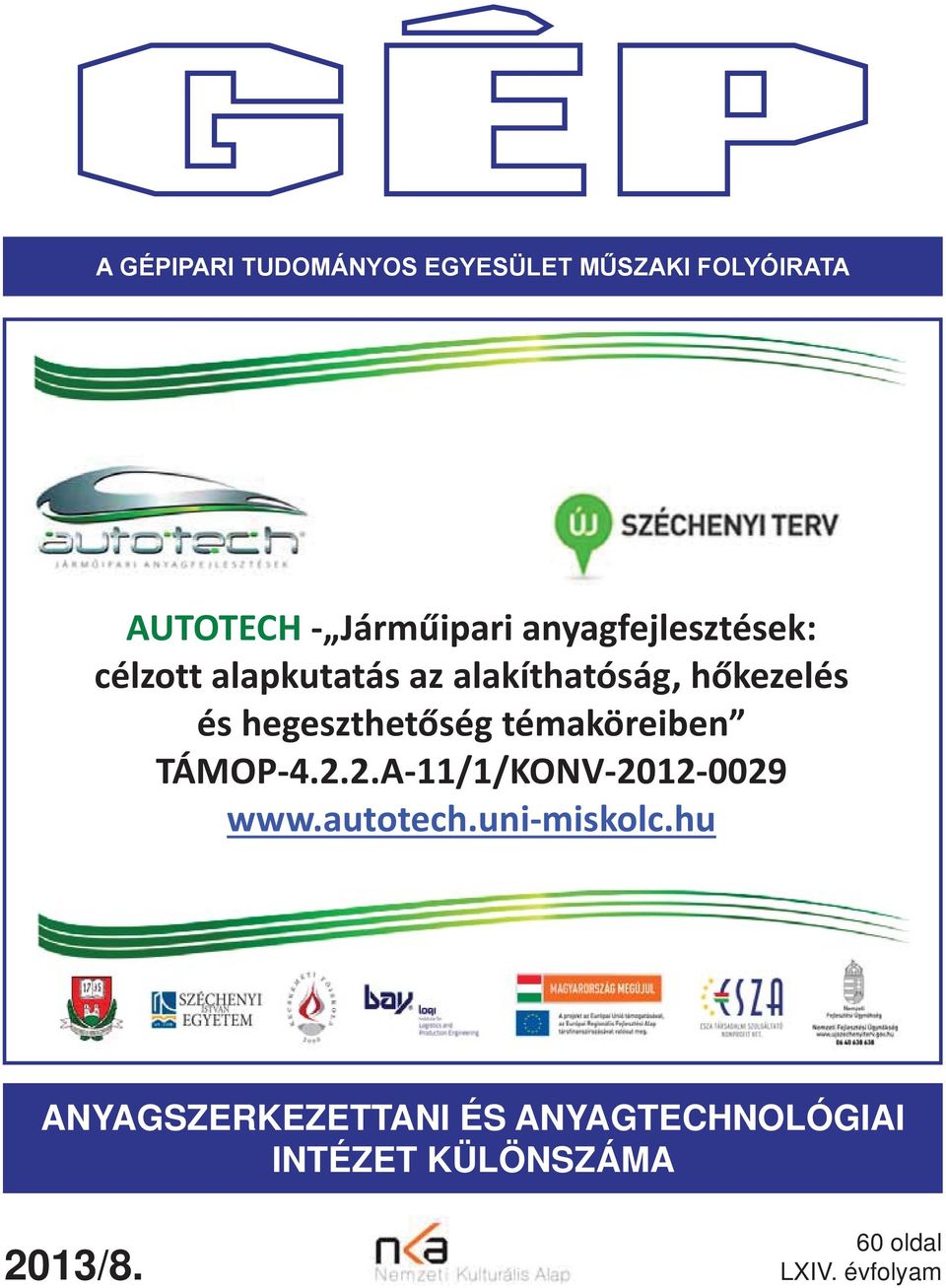 2.A11/1/KONV20120029 www.autotech.unimiskolc.