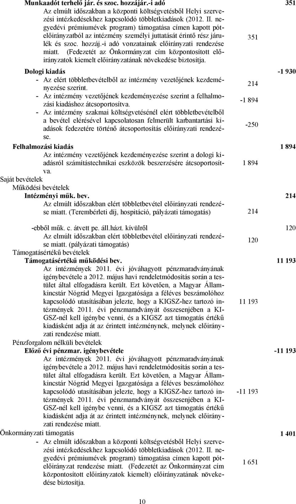 (Fedezetét az Önkormányzat cím központosított előirányzatok kiemelt előirányzatának növekedése biztosítja.