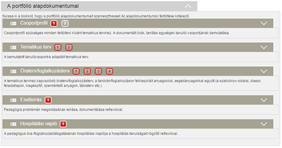 9.1.1. A minősítéshez kapcsolódó jelentkezési információk A blokkban megjelenítésre kerülő információkról és a blokk használatáról a 4.5.1. A minősítéshez kapcsolódó jelentkezési információk pontban talál leírást.