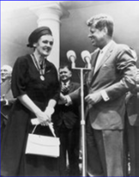 A thalidomid története az USA-ban A Richardson-Merell cég engedélyeztetni akarta a thalidomid tartalmú készítményt Frances Oldham Kelsey (1914-2015), az FDA illetékes farmakológusa nem adott