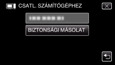 Másolás 7 Kattintson a(z) Everio MediaBrowser 4 elemre Az összes fájl biztonsági mentése A biztonsági mentés előtt győződjön meg arról, hogy a számítógép merevlemezén elégséges szabad hely áll ehhez