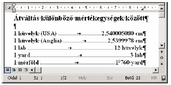 Iniciálé Élıfej és élıláb Nyomtatási beáll llítások