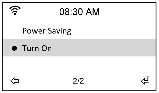 13.4 Nyelvek Lásd a nyelv kiválasztásának a részleteit a 12. oldalon. 13.5 Dimmer (fényerő szabályozó) A Configuration > Dimmer opcióval beállíthatja a kijelző fényességét.