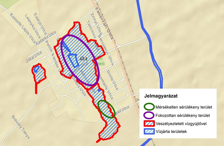 Lefolyásviszonyok vizsgálata Aba város közigazgatási területén > a veszélyeztetett területeken geofizikai mérésekkel vizsgáltuk a beszivárgási-vízelnyelési képesség mértékét > egyenáramú elektromos