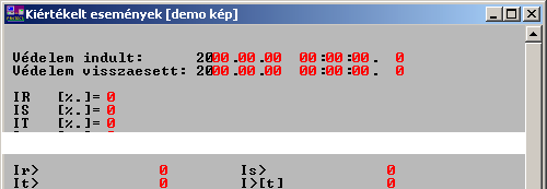 A funkcióra vonatkozó megjelenítés a számítógép on-line képernyőjén: 2-3. ábra Képernyőn megjelenített információ/1 