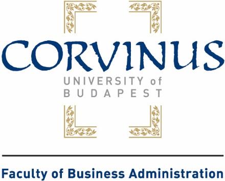 Corvinus University of Budapest Faculty of Business Administration CLP 4/2016 CORVINUS LAW PAPERS