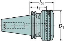 ) Csatlakozó 1 1 5m 5m l1 l1 l21 l21 Állítható szán méret Rendelési kód Hűtőközeg 1) mm in. mm in. mm in. mm in. U méret C5 C5-391.277-01 040A 1 86 3.386 50 1.968 40 1.575 64.6 2.543 1.7 01 C6 C6-391.