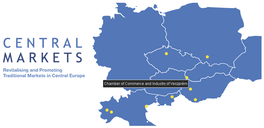 1. Veszprém Megyei Kereskedelmi és Iparkamara A Veszprém Megyei Kereskedelmi és Iparkamara partnerként vesz részt a Central Europe Transznacionális Együttműködési