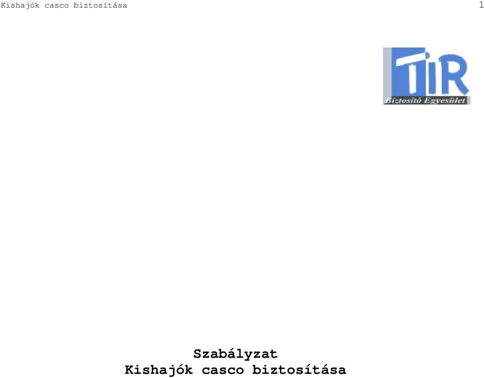 Szabályzat 